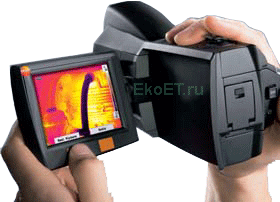 Тепловизор Testo 876 в дизайне видеокамеры